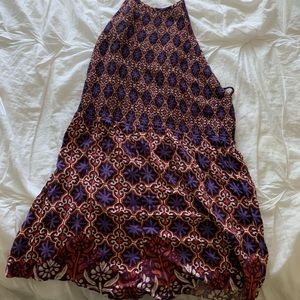 Urban outfitters tie neck no back romper